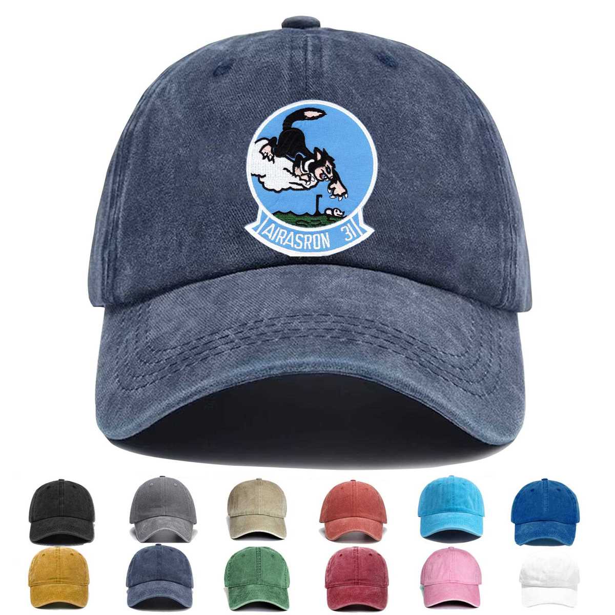 Vs 31patch Airasron 31 Top Cats Embroidered Hat - Custom Hat
