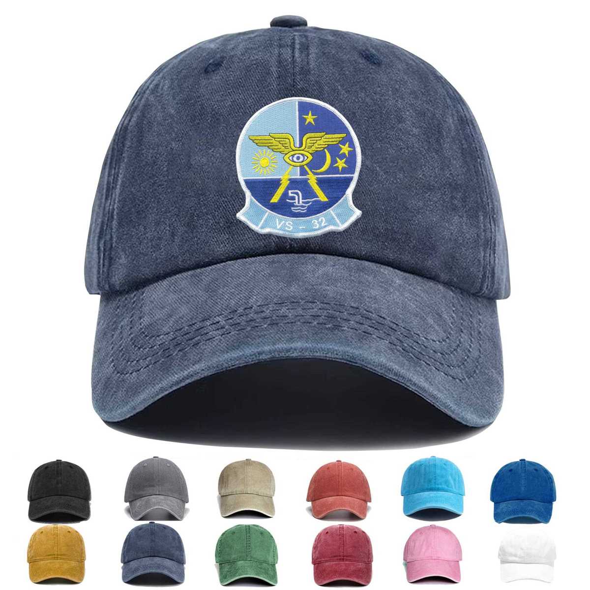Vs 32 All Seeing Eye Embroidered Hat - Custom Hat
