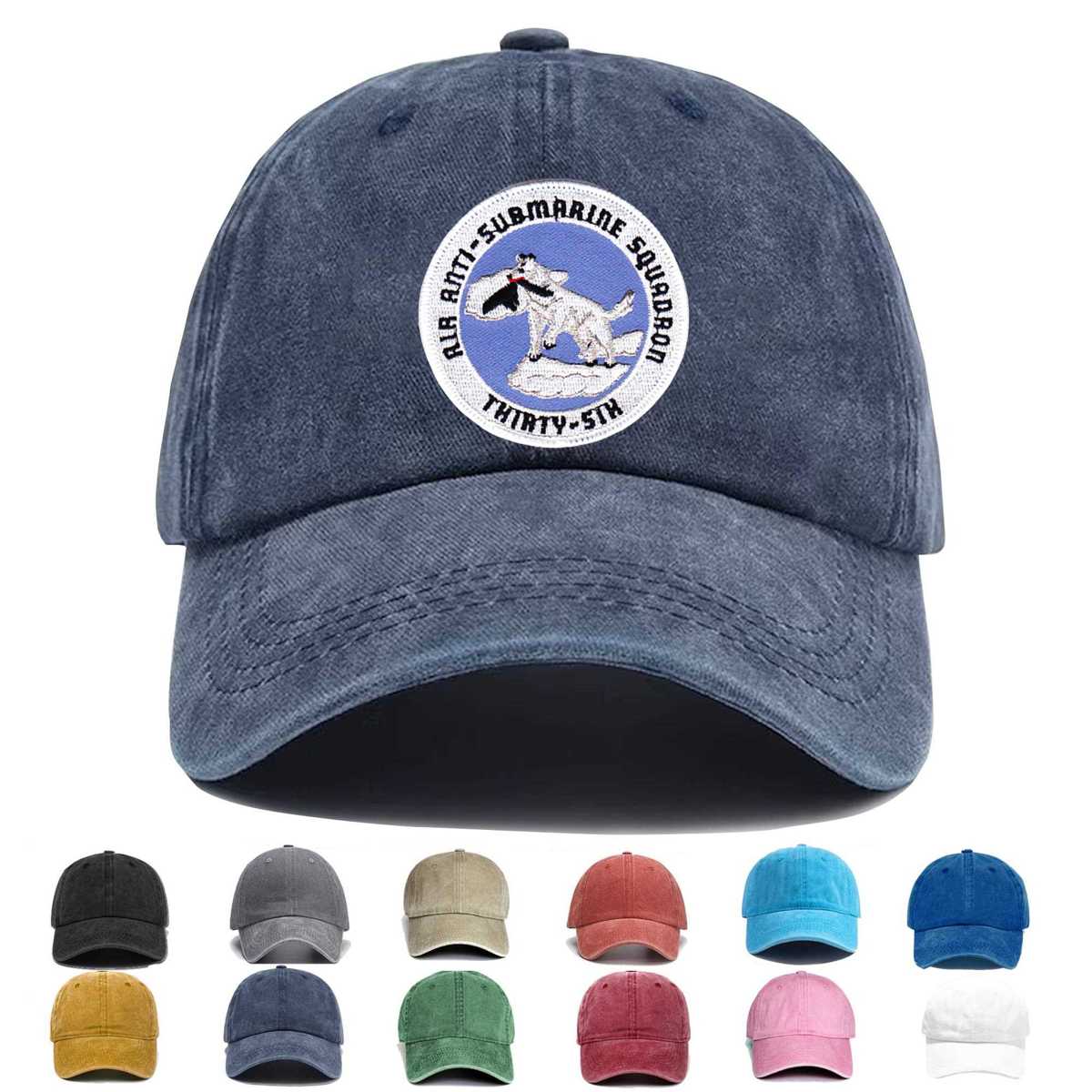 Vs 36 Gray Wolves Embroidered Hat - Custom Hat