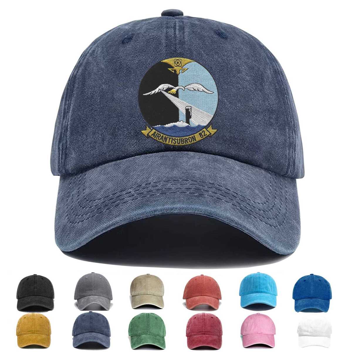 Vs 82 Air Anti Submarine Squadron Embroidered Hat - Custom Hat