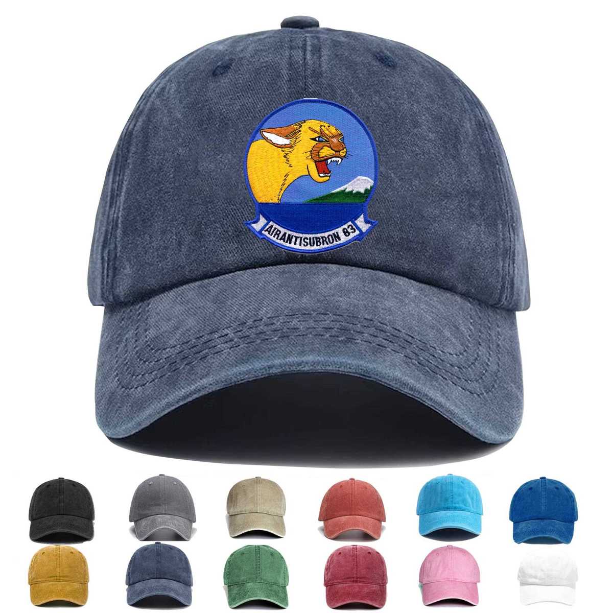 Vs 83 Air Anti Submarine Squadron Embroidered Hat - Custom Hat