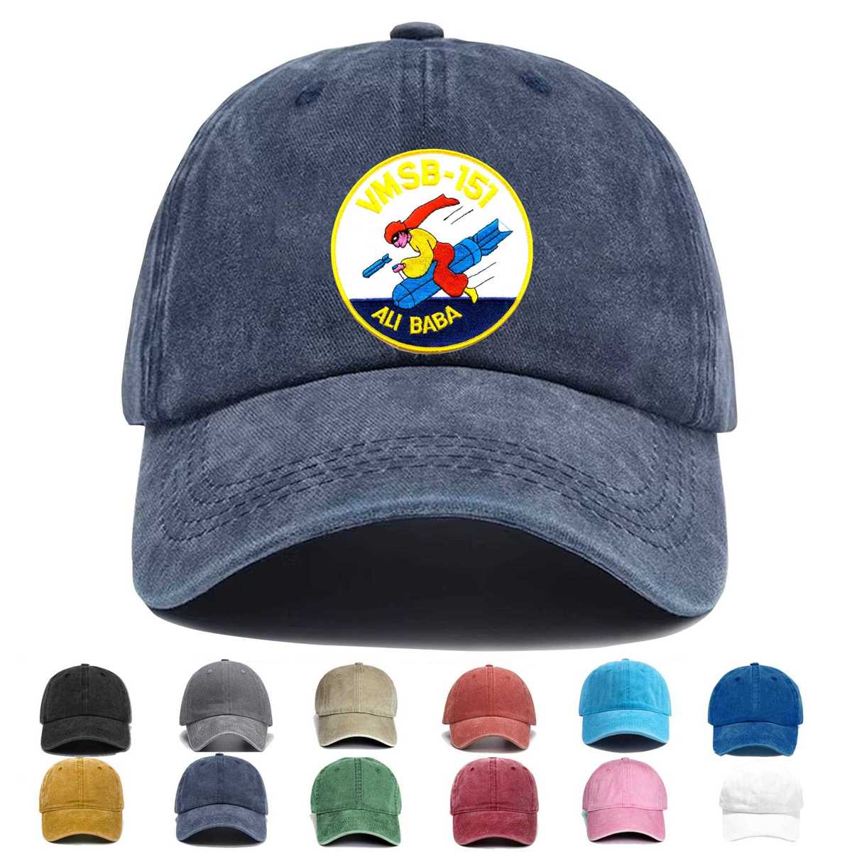 Vsmb 151 Ali Baba Embroidered Hat - Custom Hat