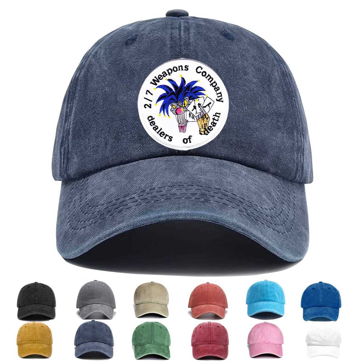 Weapons Company Second Battalion 7th Marine Embroidered Hat - Custom Hat