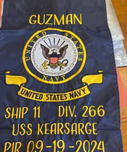 PIR,Banner,Flag,Garden Flag,Bootcamp graduation,Navy PIR souvenir, Navy graduation,Graduation souvenir, Door decoration,Door banner,Yard decor