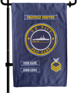 Custom us navy ship flag, Banner,Flag,Garden Flag,Bootcamp graduation,Navy PIR souvenir, Navy graduation,Graduation souvenir,